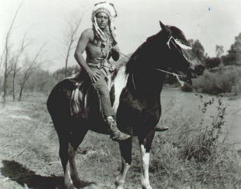 Fred Carson as Chief Thunderhawk in Charge At Feather River