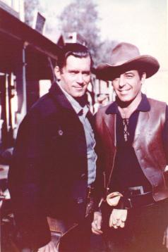 Clint Walker and Fred Carson