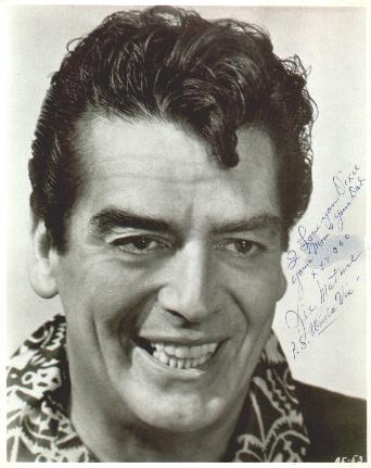 Dixie's Autographed Photo of Victor Mature
